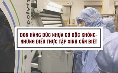 Đơn hàng đúc nhựa có độc không - Những điều Thực tập sinh cần biết